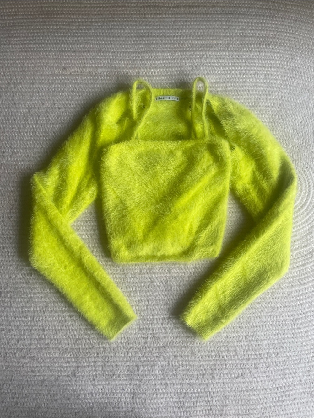 Alice and Olivia shrug + top